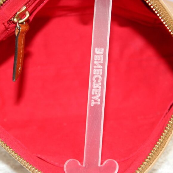 Dooney & Bourke Pebble Grain Crossbody Bag Tan Leather Adjustable Strap - Picture 9 of 13